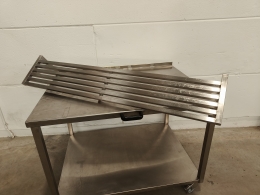 Etagère murale en inox - 150 x 30 cm